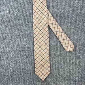 Pride of England Briar Tie 3" X 54.5" Gray Tartan Scotland Woven Wool READ
